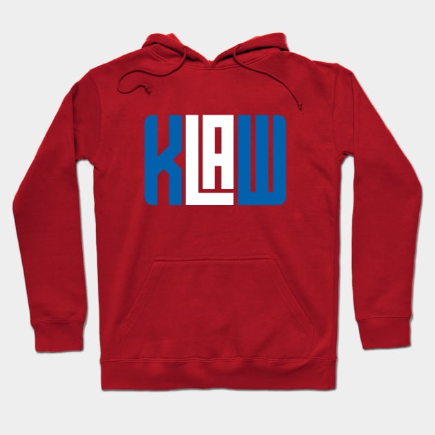 KLAW Logo - Red Hoodie by KFig21